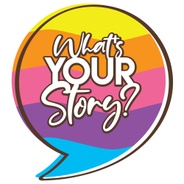 What's Your Story's logo