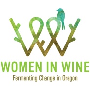 Women in Wine Oregon's logo