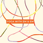 Yoga with Em and Em's logo