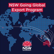 NSW Going Global Export Program's logo