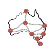 The Australian Labyrinth Network's logo