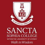Sancta Sophia College's logo