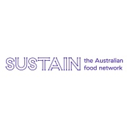 Sustain: The Australian Food Network's logo