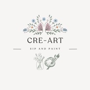Cre-Art Sip and Paint's logo