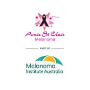 Amie St Clair part of Melanoma Institute Australia's logo