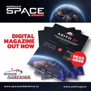 Australia in Space Magazine's logo