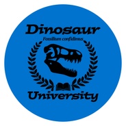 Dinosaur University's logo