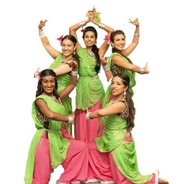 Jhoom Bollywood Dance Company's logo