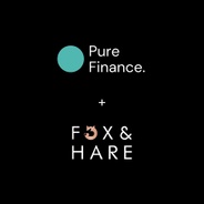 Pure Finance + Fox & Hare's logo
