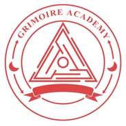 Grimoire Academy's logo