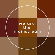 we are the mainstream's logo