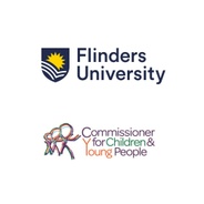 The Commissioner for Children and Young People and Flinders University's logo