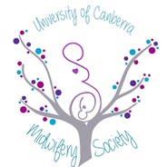 University of Canberra Midwifery Society's logo