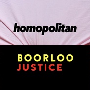 Homopolitan x Boorloo Justice 's logo