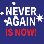 Never Again Is Now's logo