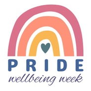 Pride Wellbeing Week's logo