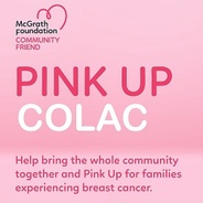 Pink Up Colac's logo