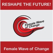 Female Wave of Change Australia's logo