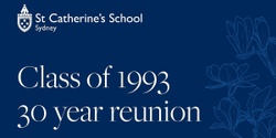 Banner image for Class of 1993 30 Year Reunion