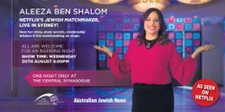 Banner image for ALEEZA - THE JEWISH MATCHMAKER