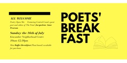 Banner image for Poets' Breakfast at the Kincumber Neighborhood Centre 