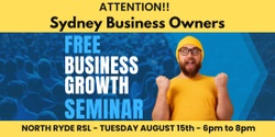Banner image for Free Business Growth Masterclass - North Ryde