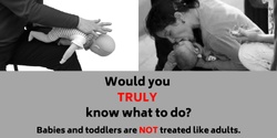 Banner image for Busselton baby/ toddler first-aid course - 7 November