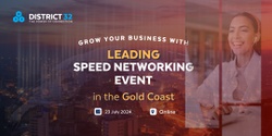 Banner image for Gold Coast's Leading Speed Networking Event – Online – Tue 23 July