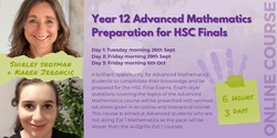 Banner image for Year 12 Advanced Mathematics Preparation for HSC Finals