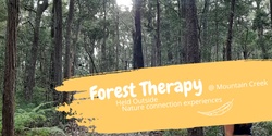 Banner image for Forest Therapy at Mountain Creek 10 Jun 23
