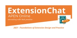 Banner image for ExtensionChat - APEN Online 2021