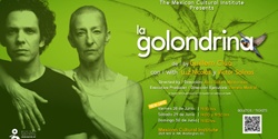 Banner image for "La Golondrina" a play by Guillem Clua.  
