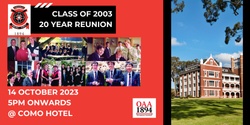 Banner image for Aquinas College Class of 2003 - 20 year reunion
