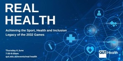Banner image for Real Health Lecture - Achieving the Sport, Health and Inclusion Legacy of the 2032 Games 
