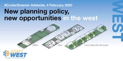 Banner image for Adapt West | #CoolerGreener Adelaide - New planning policy, new opportunities