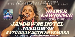 Banner image for Amber Lawrence - Jandowae Hotel - Your Town Tour 2023