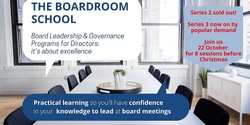 Banner image for The Boardroom School Series 3