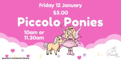 Banner image for Piccolo Ponies