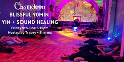 Banner image for Yin-Flow + Sound Healing with Tracey + Sharma