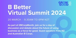 Banner image for B Better Virtual Summit 2024