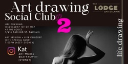 Banner image for Art Drawing Live Music Social Club_the Lodge #2
