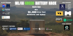 Banner image for The ML/AI Green Battery Hack - Kickoff (Sydney) 