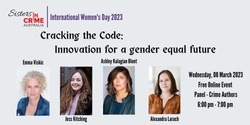 Banner image for Sisters In Crime NSW - Cracking the Code:  Innovation for a gender equal future