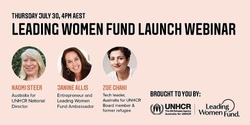Banner image for Leading Women Fund Webinar