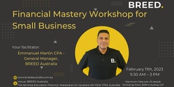 Banner image for Financial Mastery Workshop for Small Business
