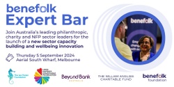 Banner image for Benefolk EXPERT BAR - Sector Launch Event 