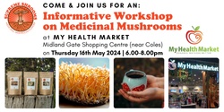 Banner image for Medicinal Mushrooms Workshop Midland Gate