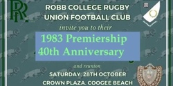 Banner image for Robb College RUFC Reunion - 40th Anniversary