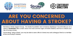 Banner image for StrokeSafe Talks by Bankstown Stroke Support Group