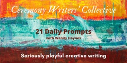 Banner image for Ceremony Writers' Collective